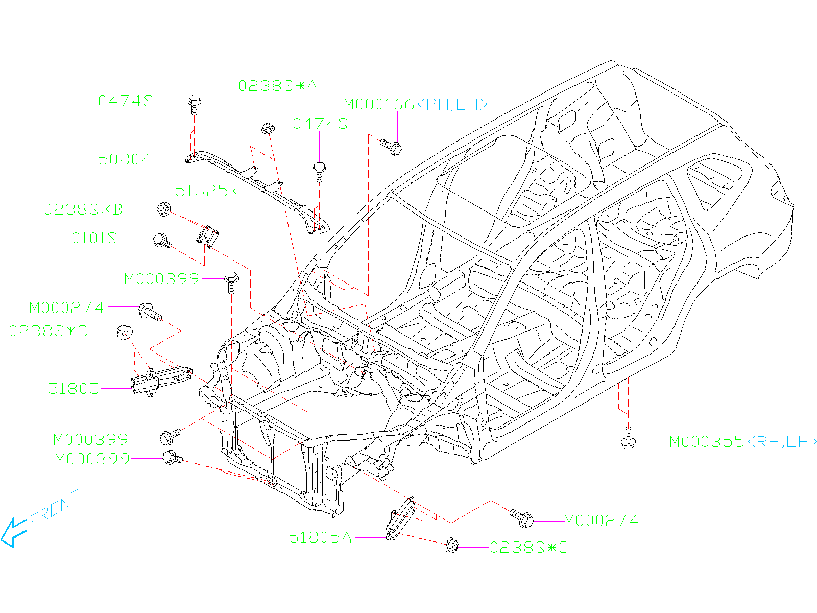 Subaru Forester Plate Complete PITCHING Stopper. Plate COMPELTE